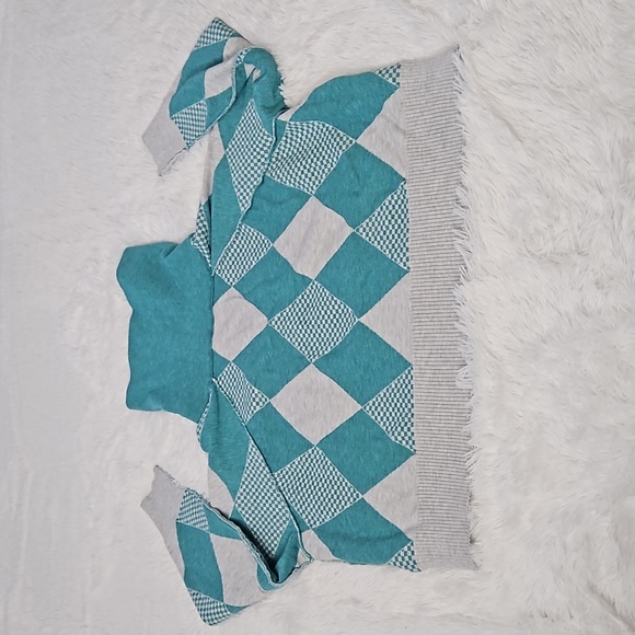 FREE PEOPLE | Lucy Half Zip Pullover Maui Grey Combo - Picture 4 of 14